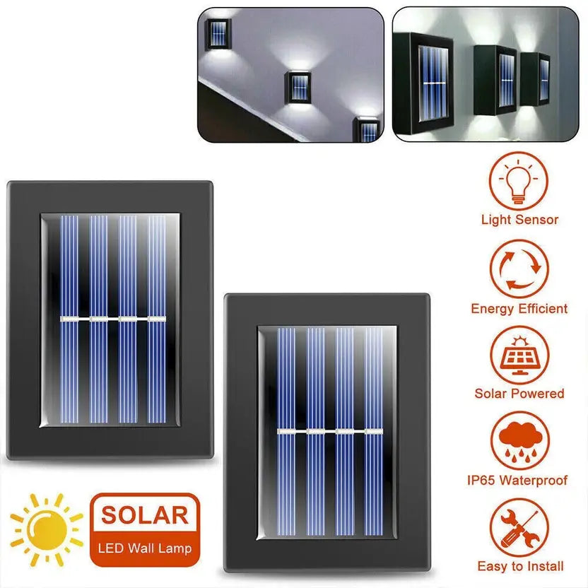 Sensor Solar Wall Light
