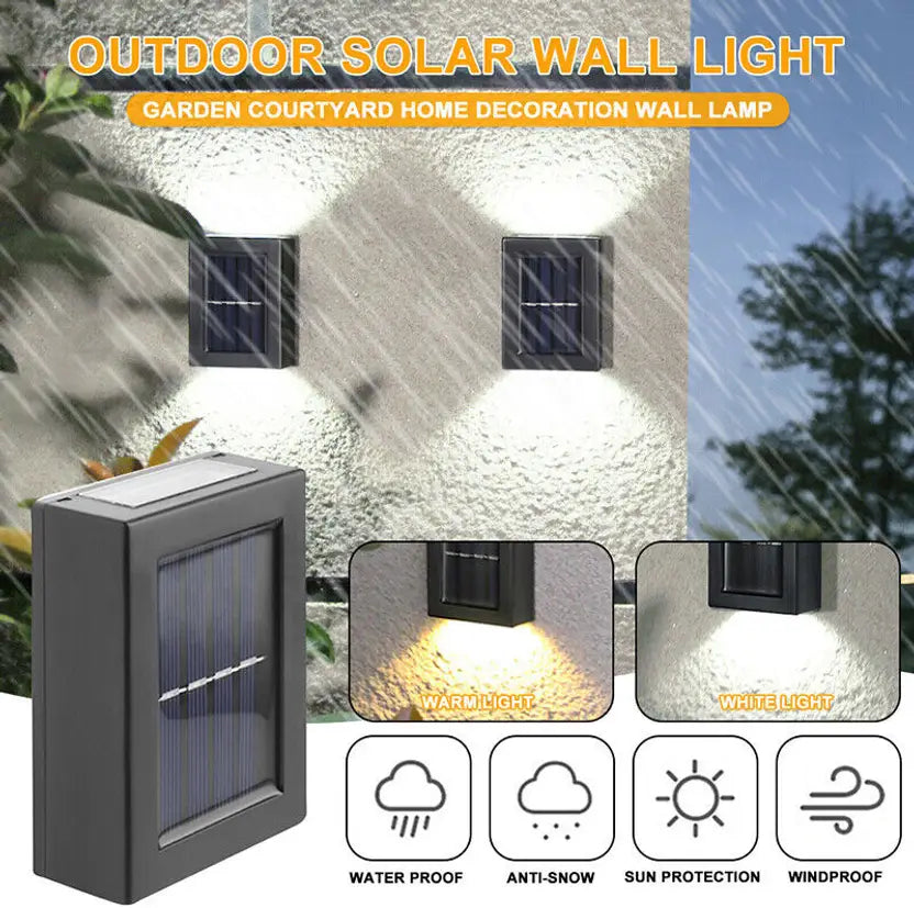 Sensor Solar Wall Light