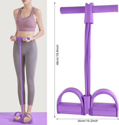 Portable Resistance Band Sit-Up Trainer – Full Body Workout