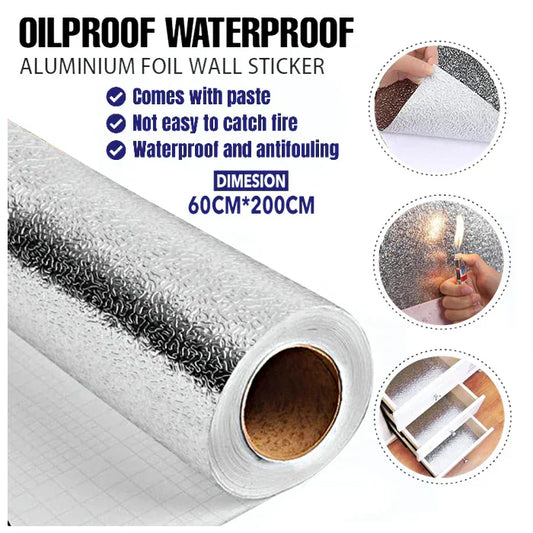 Aluminum Foil Self Adhesive Wall Stickers