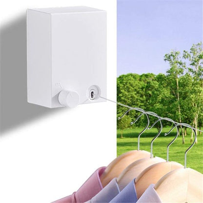 Retractable Clothes Wall Hanger
