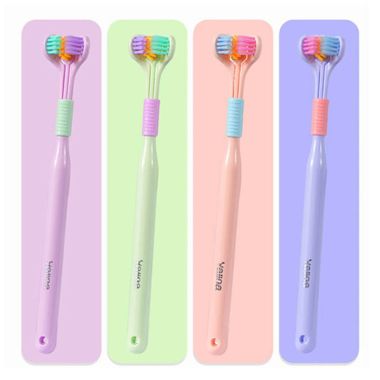 3 Sided Toothbrush (Pack of 2)