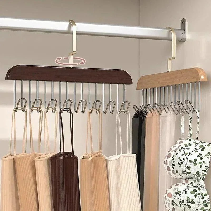 Multifunctional Wooden Hanger
