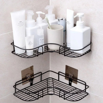 Self-Adhesive Bathroom Corner Rack