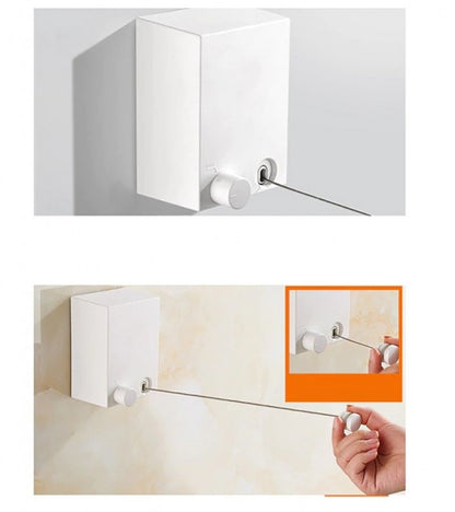 Retractable Clothes Wall Hanger